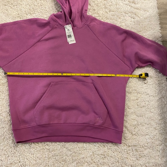 Adidas Women's All Szn Hoodie Sweatshirt. Semi Pulse Lilac. XL - Picture 11 of 11